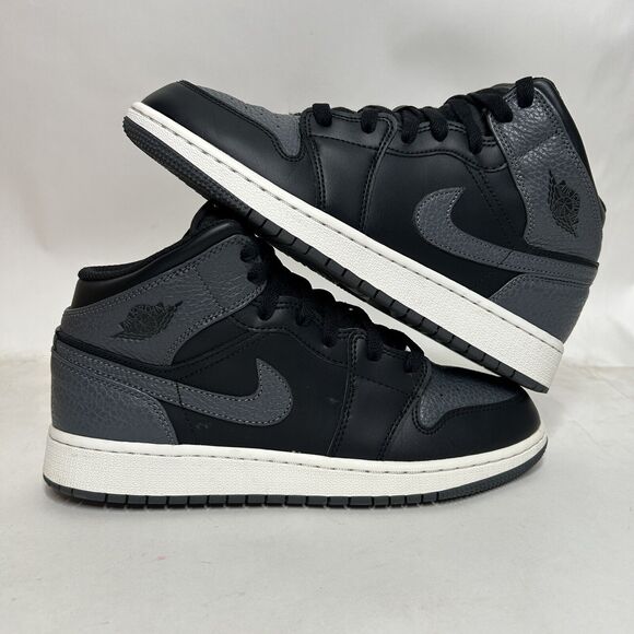 Nike Shoes Air Jordan 1 Mid Retro GS “Black Grey” 2024